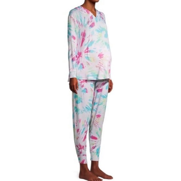 Two Piece lounge matching Maternity set - Picture 3 of 6